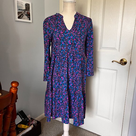Lilly Pulitzer® Alaina Print Long Sleeve Dress - Picture 9 of 10